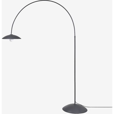 SKLUM Lomira Stehlampe aus Eisen Grau Graphit                                  