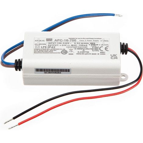 Driver led de corriente constante - 1 salida - 700 ma - 16 w (1/3)
