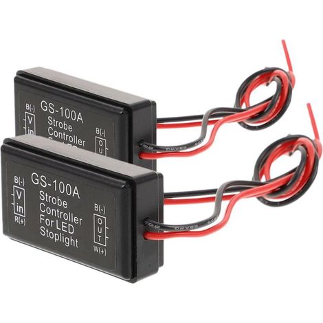OUNONA Contrôleur de Feu Stop Stroboscopique pour Moto 12v 2a (1/5)