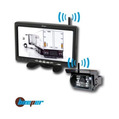 Caméra de recul sans fil – Vision nocturne infrarouge – Activation automatique en marche arrière – Homologuée route – Beeper - RWEC100X-RF (1/3)