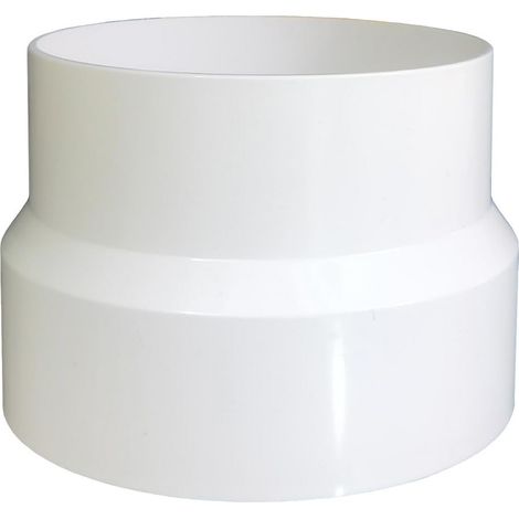 Connecteur de Réduction pour Système de Ventilation - 110mm à 125mm Raccord Réducteur pour Tuyau de Ventilation (110mm à 125mm) (1/5)