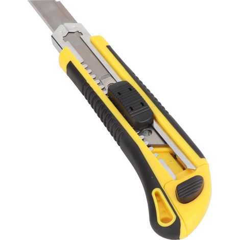 Couteau de précision avec manche ergonomique en caoutchouc pour les travaux manuels, les projets de bricolage, la découpe, la sculpture et la gravure. (1/5)