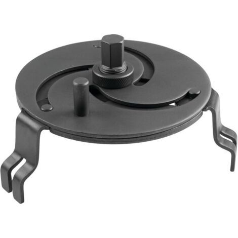 Clé à molette réglable pour Couvercle de Pompe à Carburant de Voiture avec 3 mâchoires 100 à 170 mm-Crezuo (1/4)