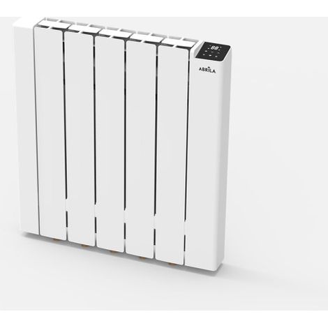 Emisor termico c/fluido city blanco 1000w contr.wifi  termostato.temporizador.prog.7d.proteccion. sobrecalentam.58x56x8cm