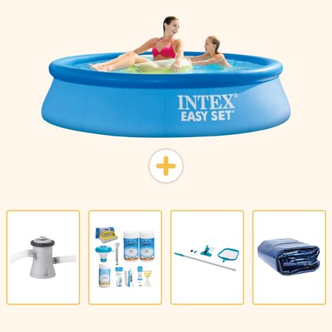 Intex Piscine Easy Set Ronde - 244x61 cm - 5-pièces S267 (1/5)
