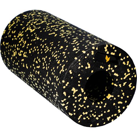 Rullo, rullo massaggiante gialloROLLER, materiale EPP, nero e giallo, 30 cm (1/5)