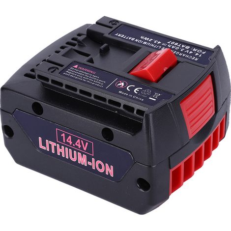 Batterie Li-ion rechargeable 14,4V 3000mAh pour outils électroportatifs Bosch (1/5)