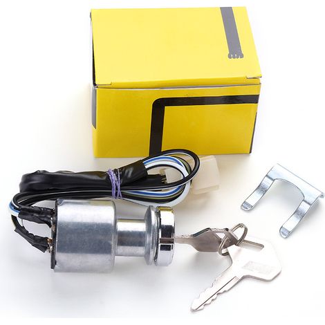 12/24V ignition switch for cars, ignition switch for car, quad or truck conversions, ignition lock