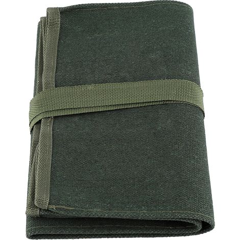 Gartenaufbewahrungstasche aus Canvas, tragbares Multifunktions-Werkzeugset mit Griff, 1 Stück, praktische Rolltasche (1/5)