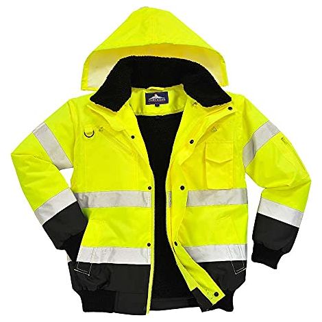 Giacca ad alta visibilità bicolore Colore: giallo/nero Taglia XL - Portwest (1/4)