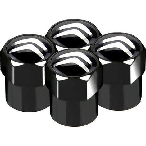 4-Piece Car Valve Cap Set for Citroën, Tire Valve, Metal Valve Cap, Corrosion Resistant Dust Cap Accessories (1/5)