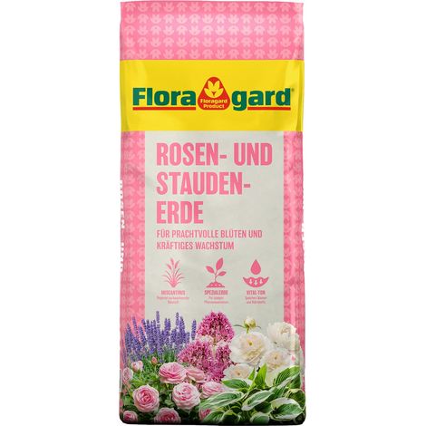 Floragard® Rosen- und Staudenerde - 40 Liter