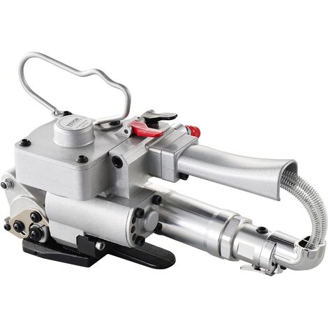 VEVOR Pneumatic Strapping Tool B25 Hand Held Strapping Machine for 0.75-0.98 inch PP/PET Belt Pneumatic Strapping Machine with 3500N Max Tension Packaging Banding Balers for 0.5-1.5mm Plastic Belt