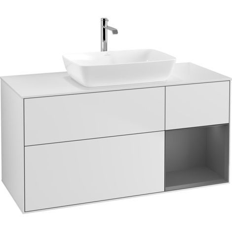 Villeroy & Boch F831GKMT Armoire sous lavabo Finion F83 (1/2)