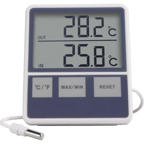 Kabelgebundenes Thermometer Weiß 1015 (1/4)
