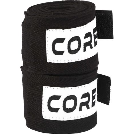 Core Boxbandagen 2,5x250cm, schwarz