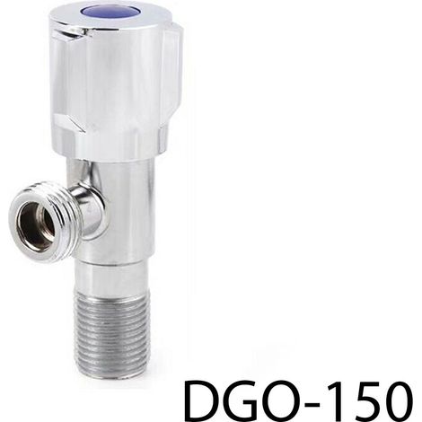 Valvola termostatica ad angolo attacco 1/2" ferro radiatore idraulica DGO-150 (1/5)