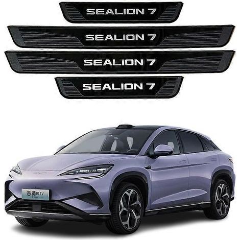 Seuil de porte pour BYD Sealion 7 EV 2025 2026 (noir) (1/5)