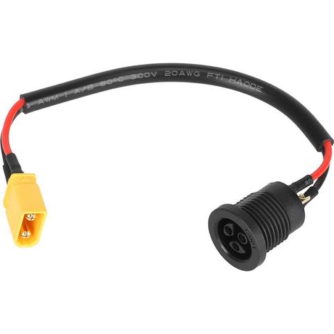 Accessoire de port de charge de remplacement pour trottinette Kukirin G2 ProDB, connecteur CQ XT30