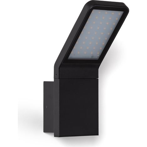 Aplique de Pared Exterior LED 9.5W Aluminio Legacy Negro (1/5)