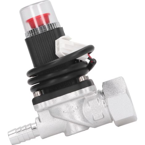 Vanne d'arrêt de gaz 12 V CC haute sensibilité, vanne d'arrêt d'urgence pour tuyauterie gaz-liquide, commande automatique (1/5)