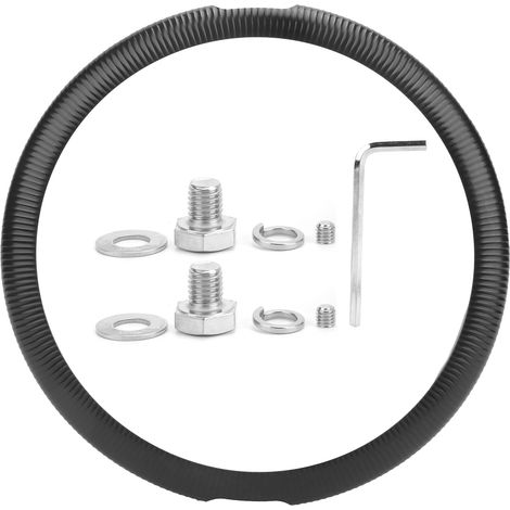 Anillo de aluminio CNC para faros delanteros de motocicletas de 7 pulgadas - Protección y decoración negra para la cubierta del proyector del faro (1/5)