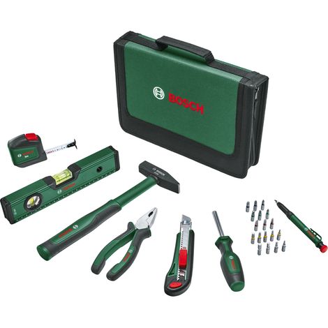 Bosch Hand Tools Universal Hand Tool Set 25-Piece 1600A02BY6 (1/4)
