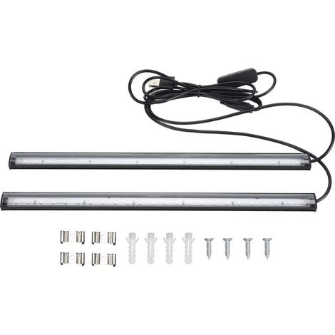 Barre de lumière noire LED 10W, Tube de lumière noire UV USB, lueur dans l'obscurité, pour décoration d'halloween, peinture corporelle, détection d'urine. (1/5)
