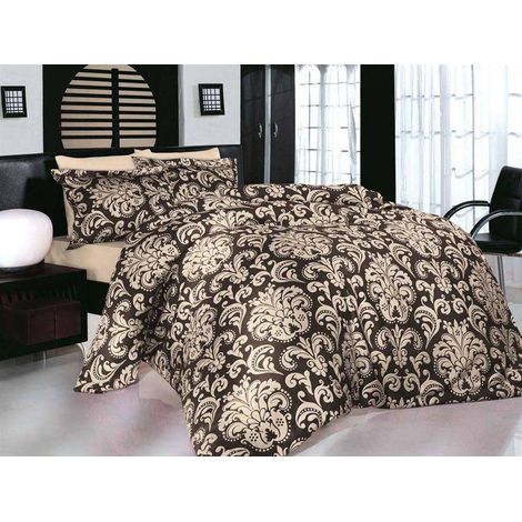no-name Ensemble de literie satinée multicolor coton 160x200