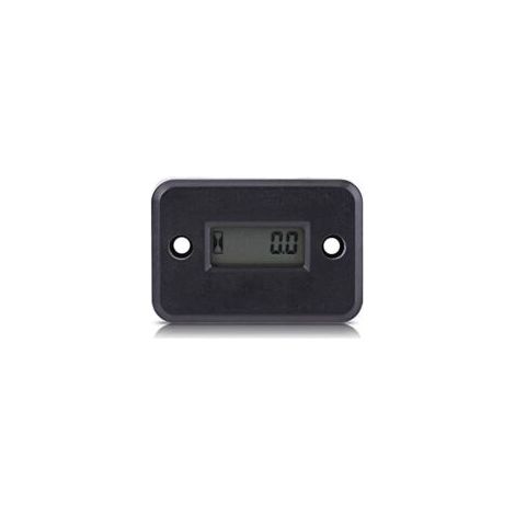 Compteur horaire de vibration sans fil – Affichage numérique LCD 5 chiffres – Étanche et activé par vibration – Installation facile