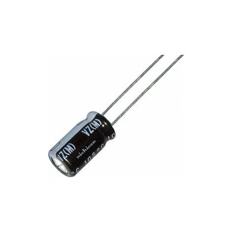 Condensatore elettrolitico 1000uf 25vdc 105ºc Dimensioni 10x20mm Radiale 1000mf25v105