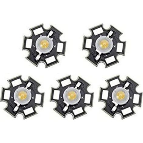Lot de 5 ampoules LED 3 W blanc chaud Flux lumineux 240 lm Température de couleur 3000-3500 K Culot E27 (1/5)