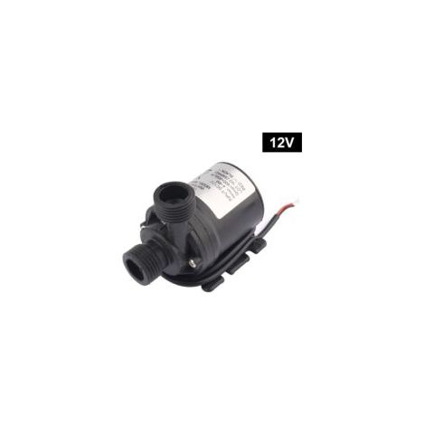 Pompe a Eau 12v, Pompe à Eau Submersible sans Balai, pour la Circulation de l'eau de la Piscine de Fontaine Solaire d'aquarium d'étang de Bassin