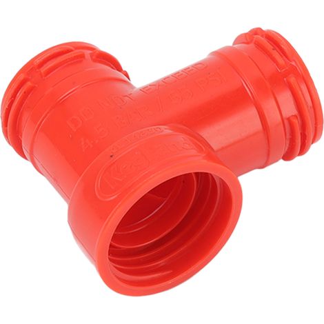 Adaptateur en T pour fût de bière, bouchon de carbonatation en plastique, adaptateur de raccord en T, bouchon de remplissage pour bouteilles PET de soda de brassage sans oxygène, adaptateur 3 voies (1/5)
