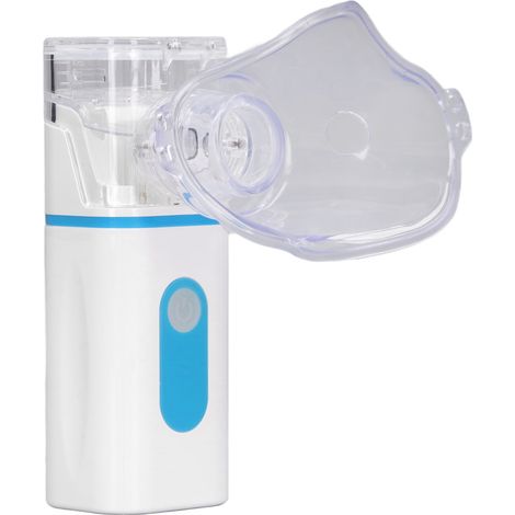 Tragbarer Mini-Ultraschall-Kaltnebelvernebler, leiser Inhalator für Erwachsene und Kinder, für Zuhause und unterwegs, kompaktes Handgerät (1/5)