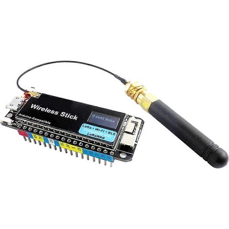 Carte de développement Heltec Wireless Stick V3 ESP32 Wifi LoRa, écran OLED Meshtastic IoT LoRa 868-915 MHz (1/5)