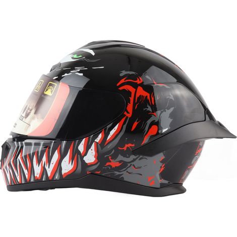 Casque de Moto Casque intégral, idéal pour Les Hommes et Les Femmes, Notre Casque de Moto de Route est idéal pour Les Longs Voyages