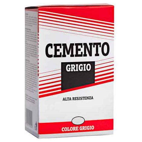 CEMENTO GRIGIO 5 kg - 4 pezzi