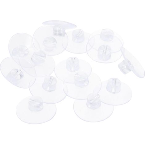 Clips de Câble à Ventouse en Pvc 20 Pièces, Organisateur Mural Léger pour Fils et Câbles, pour Salle de Bain et Rangement Facile (1/5)
