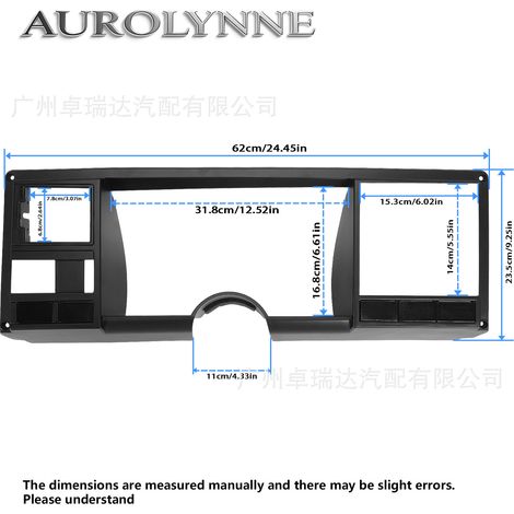 The reference 15656010 is convenient for revêtement of the dashboard of a car Chevrolet GMC Silverado Sierra C1500. (1/4)