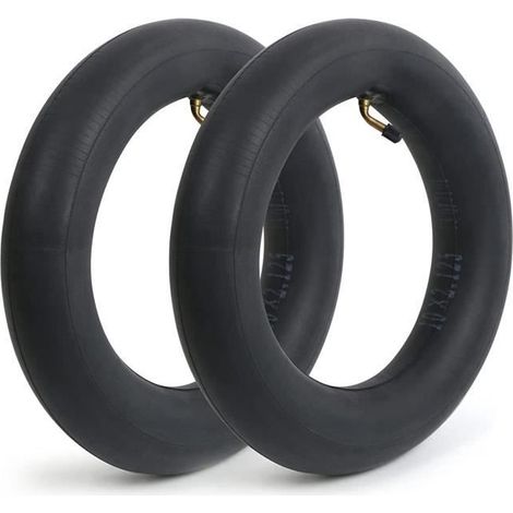 Chambres à air de trottinette électrique102.5Pouce,pour Kugoo G-Booster et G2 pro Roue Avant/Arrière compatible10x3.0 ou 80/65-6 (1/4)