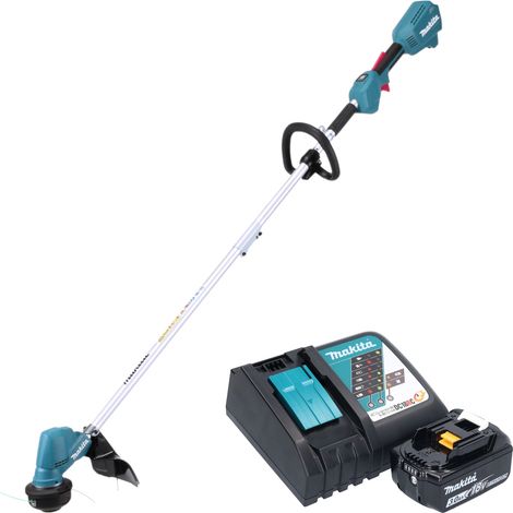 Makita DUR 192 LRF1 Tagliabordi a batteria 18 V 300 mm Brushless + 1x batteria 3,0 Ah + caricabatteria
