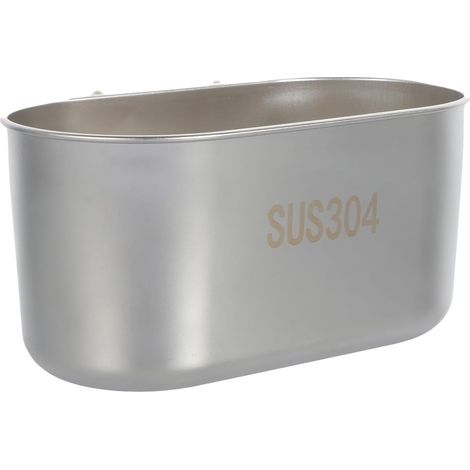 Panier D'évier en Acier Inoxydable 304 sans Clous, Égouttoir Pratique et Gain de Place Cuisine, Support de Rangement Suspendu Argenté (1/5)