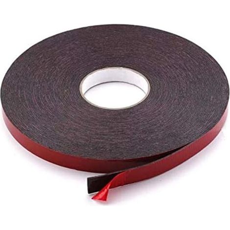 Ruban adhésif thermique mousse double-face 2 cm x 25 m - 2 mm, résistant jusqu'à 80°C (1/5)