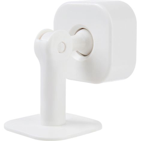 Stop Porte Magnetique - Avec Ressort Amortisseur - Pour Portes Intérieures Extérieures - Fixation Adhésive ou Visée - 1 Pièce (1/5)