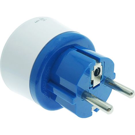 Adaptateur électrique universel pour France et Europe – Configuration raccord – Sécurité mise à la terre – Voyageurs et professionnels – Watt & Co