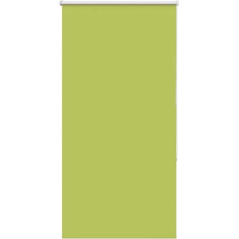 Verdunkelungsrollo Grün 65x175 cm Stoffbreite 60,7 cm Polyester