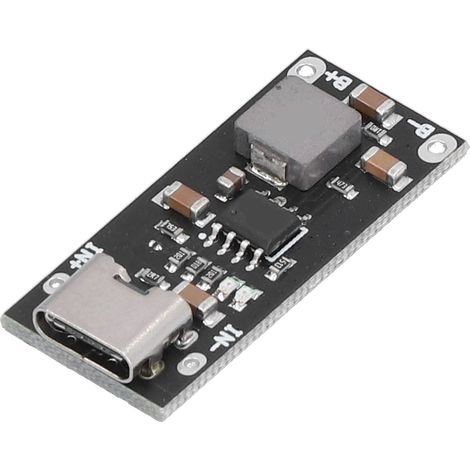 Module de charge rapide Type-C IP2312 pour batteries Li-Po, entrée 5V, sortie 4.2V/3A, circuit de charge sécurisé. (1/5)