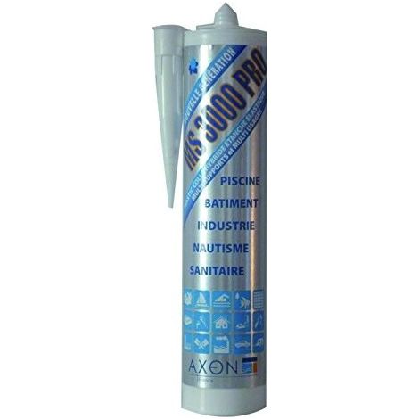 Sellador adhesivo híbrido transparente universal c/12 - MS3000CLEAR - Axon - (1/2)