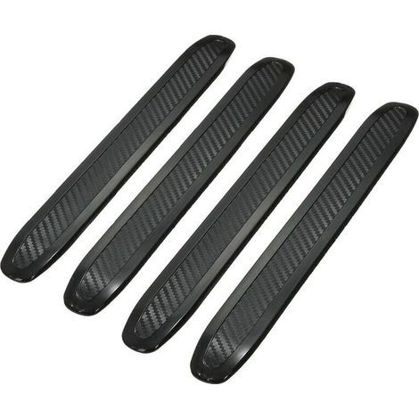 4pcs Universal Car Bumper Rubber Strip Anti-rub Protection Strip Guard Parts1 (1/5)